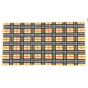 Burberry London Nova Check Golf Hand Towel Washcloth Beige Bath Terry 20”x28.5”